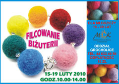 Filcowanie biżuterii